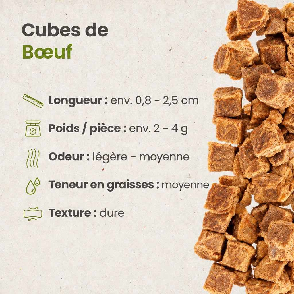 Cubes de bœuf